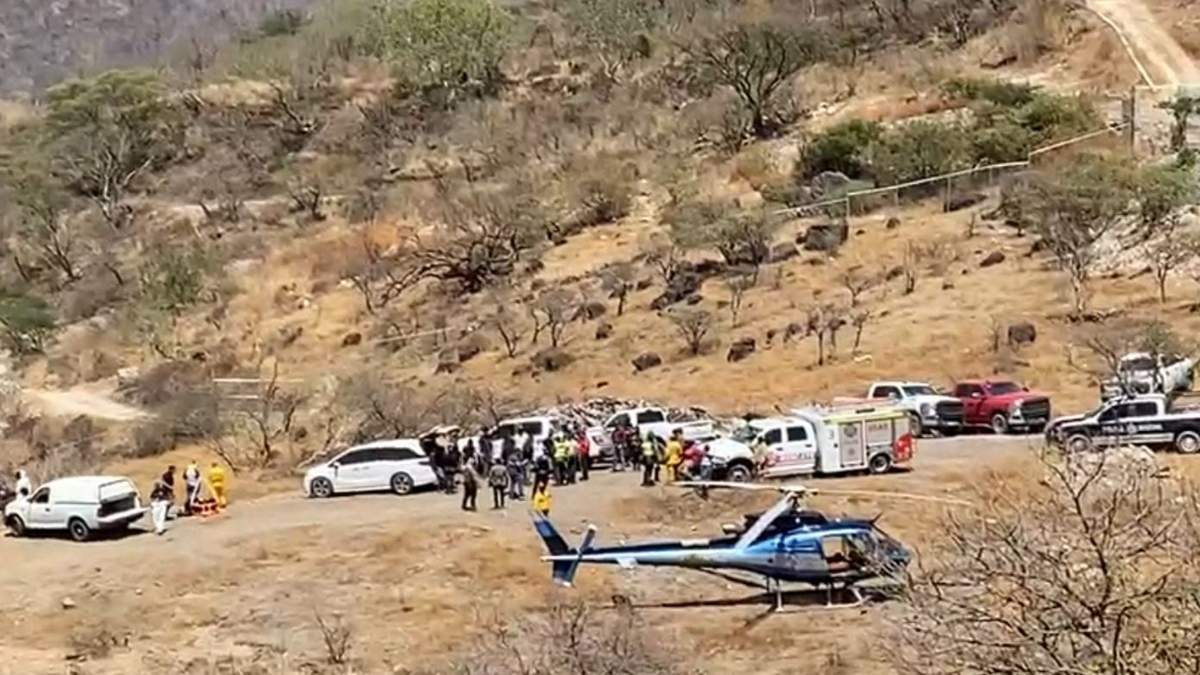 Operativo en una barranca ubicada en Zapopan