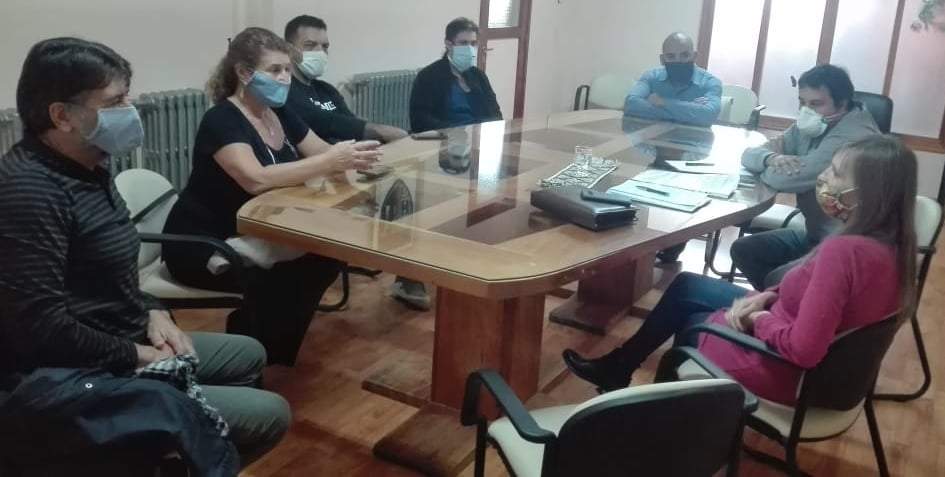 Reunión realizada en Municipalidad de Zapala. Fuente: (Instagram)