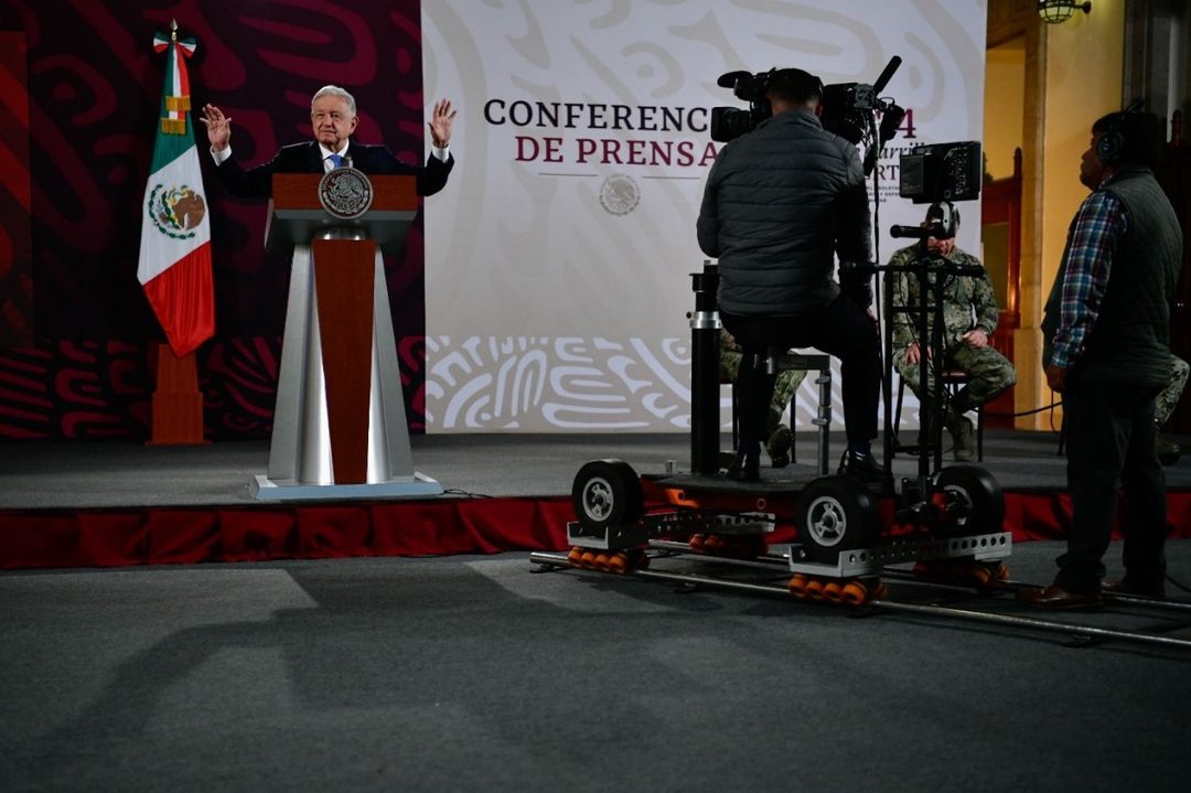 Obrador mañanera Miguel Dimayuga Meneses