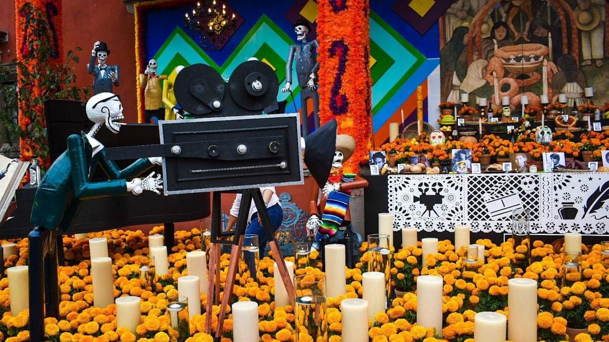 Mega ofrenda en Coyoacán