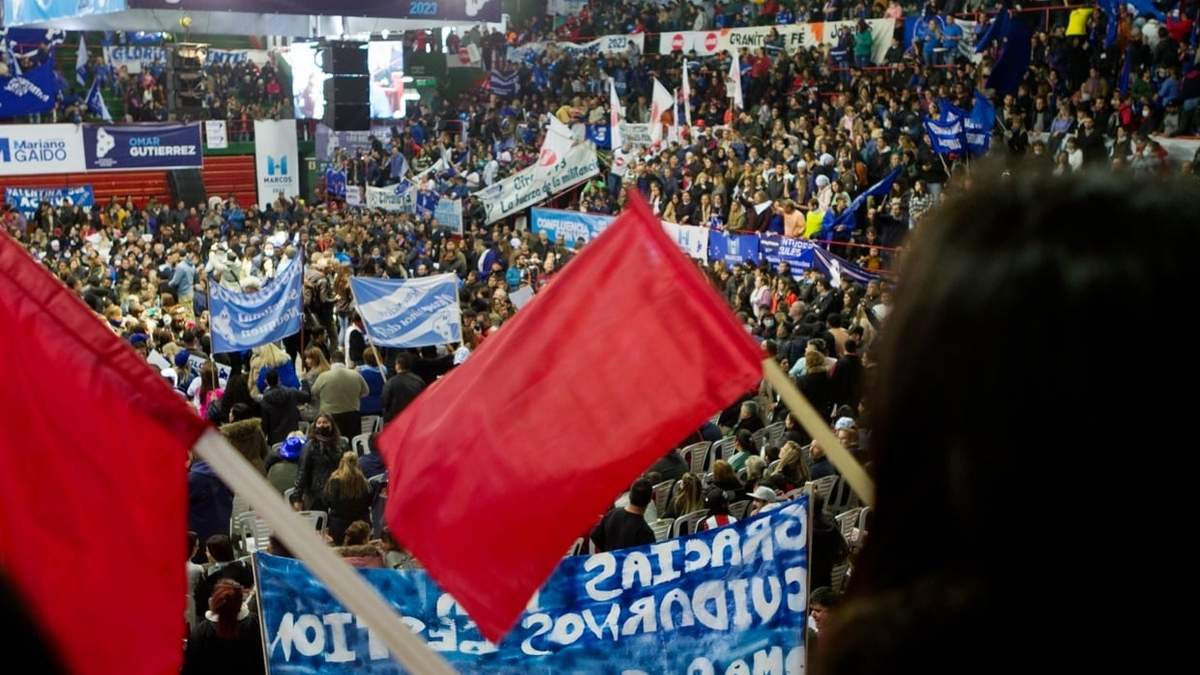 Dieron el presente en el Ruca Che. Fuente: Emiliano Ortiz