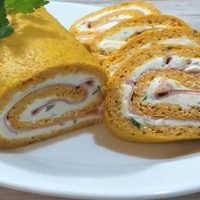 Arrollado de zanahoria: una receta exprés y riquísima para comer a la hora de la cena