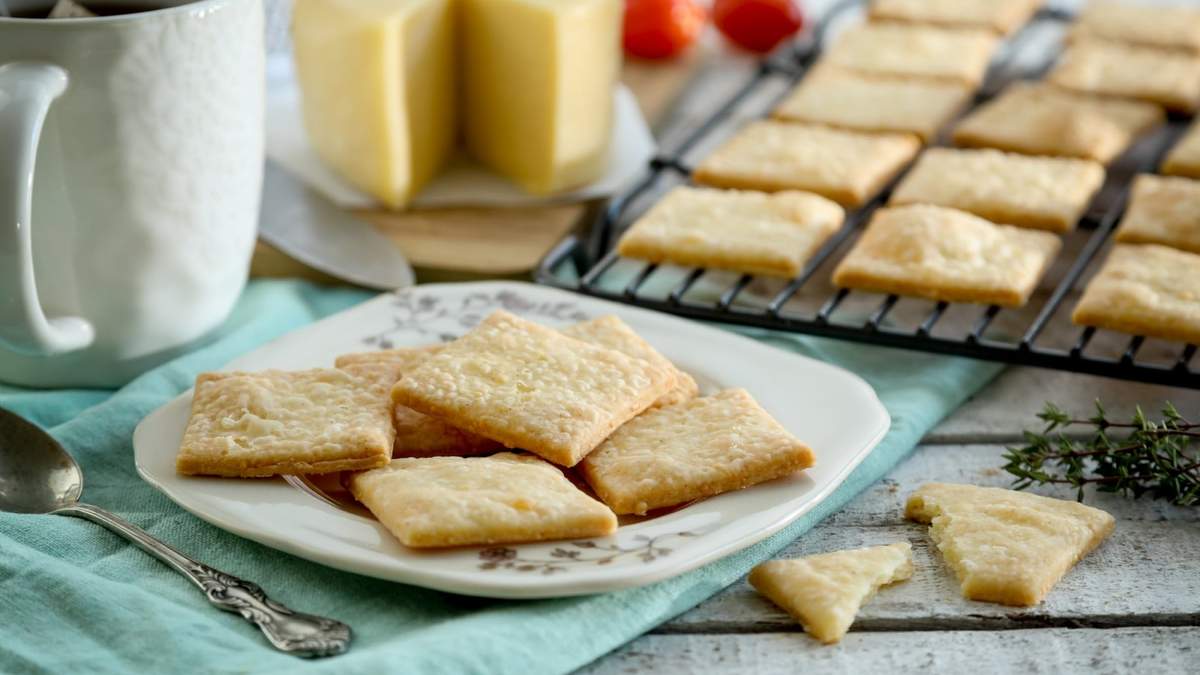 Crackers de queso. Fuente: (Instagram)