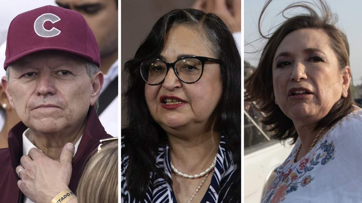 Arturo Zaldívar, Norma Piña y Xóchitl Gálvez