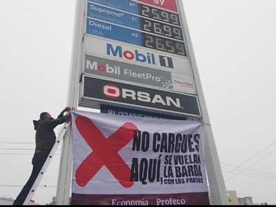 Gasolinerías bajaron precios tras advertencia de que se colocarían lonas: Profeco