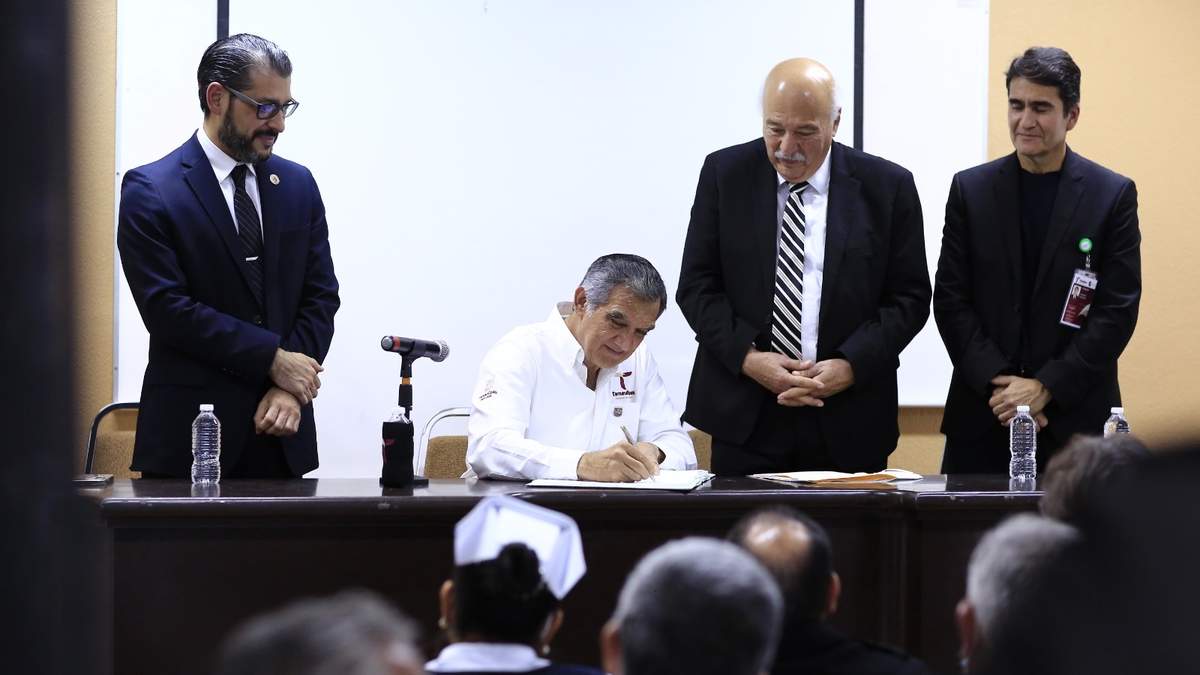 Tamaulipas será referente nacional en salud, afirma Américo