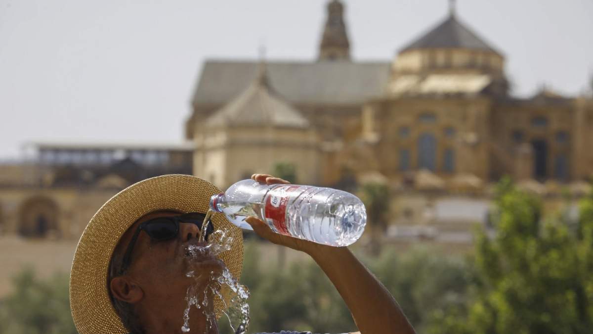 Ola de calor. Fuente: (Twitter)