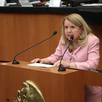 En su comparecencia, Loretta Ortiz rechaza la prisión preventiva oficiosa