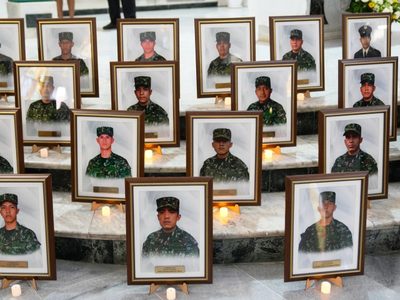 Realizan en Bogotá ceremonia en memoria de los 69 fallecidos en accidente aéreo militar
