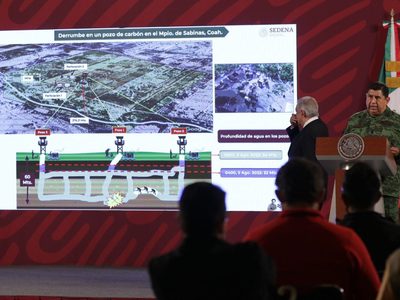 “Vamos a continuar trabajando hasta rescatarlos”: AMLO sobre mineros atrapados en Coahuila