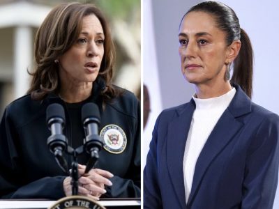 Así felicitó Kamala Harris a Claudia Sheinbaum por su toma de posesión