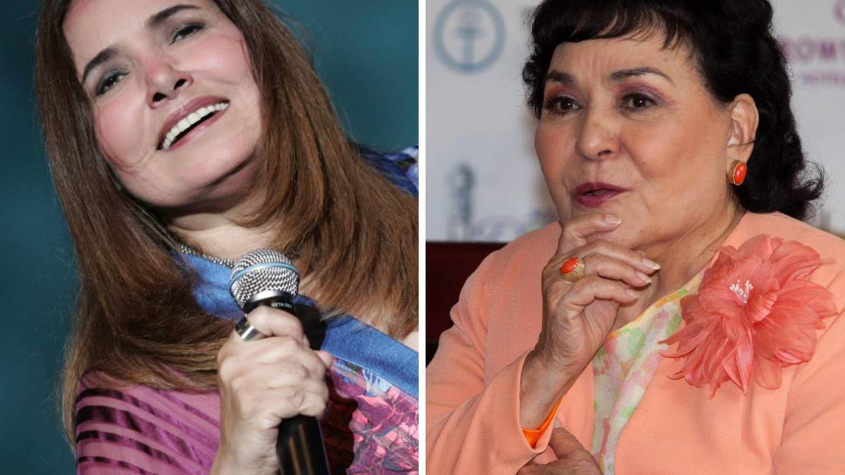 Tania Libertad y Carmen Salinas