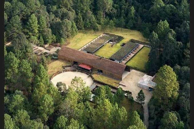 Este rancho era utilizado para fiestas y recepciones.