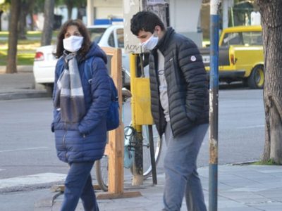 El termómetro en el Alto Valle llegó a 10° bajo cero