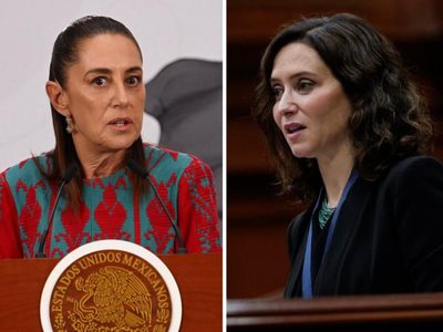 “¿A qué la traen?” Así respondió Sheinbaum tras las críticas de Ayuso a programas sociales