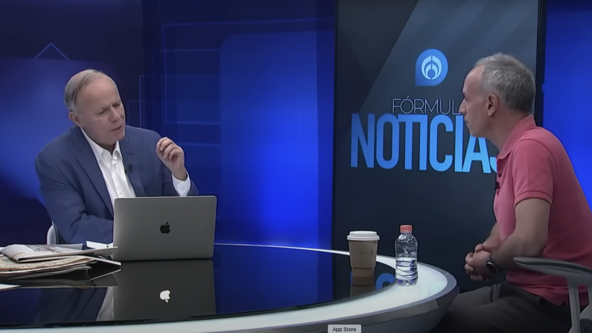 El exsubsecretario en conversación con Ciro Gómez Leyva