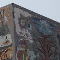 La UNAM llama a diálogo antes de retirar el mural del Centro SCOP de la SCT