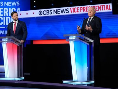 Sin carisma ni vigor, Vance y Waltz defienden posiciones de Trump y Harris en debate