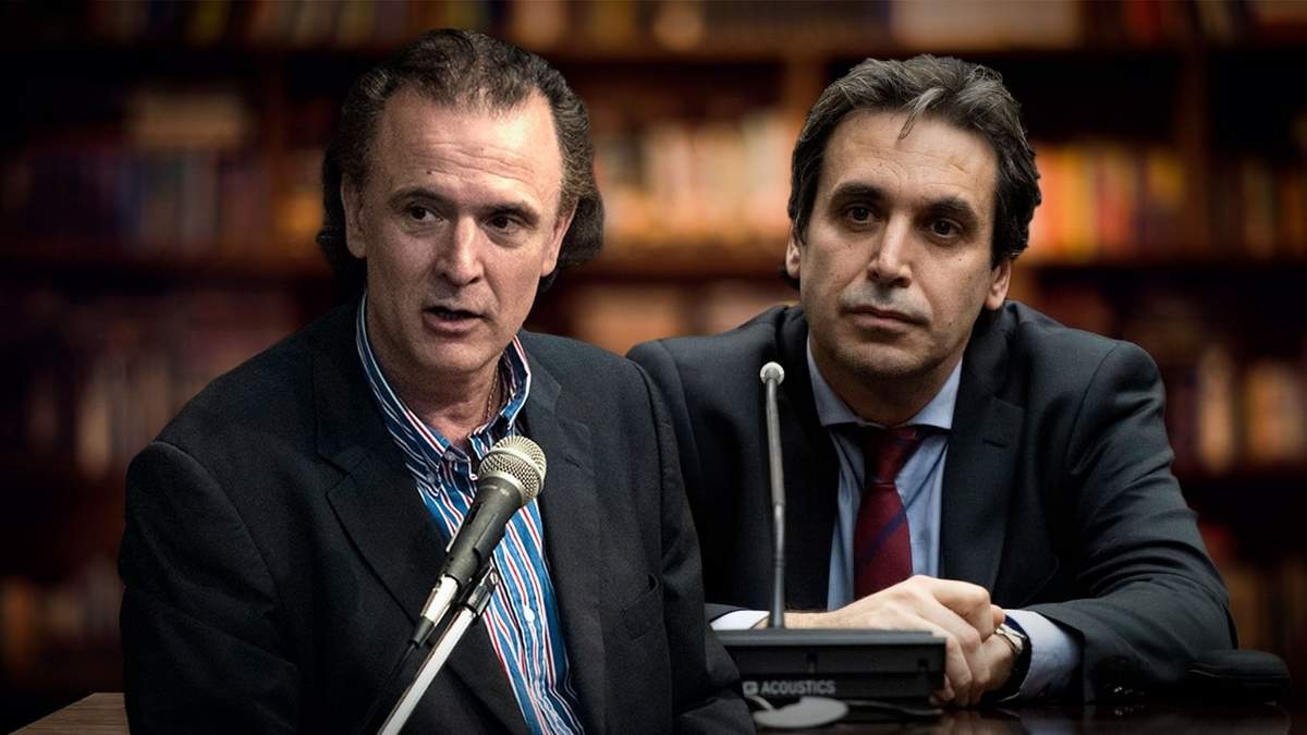 Daniel Santoro junto a Alejo Ramos Padilla. Fuente: (Twitter)