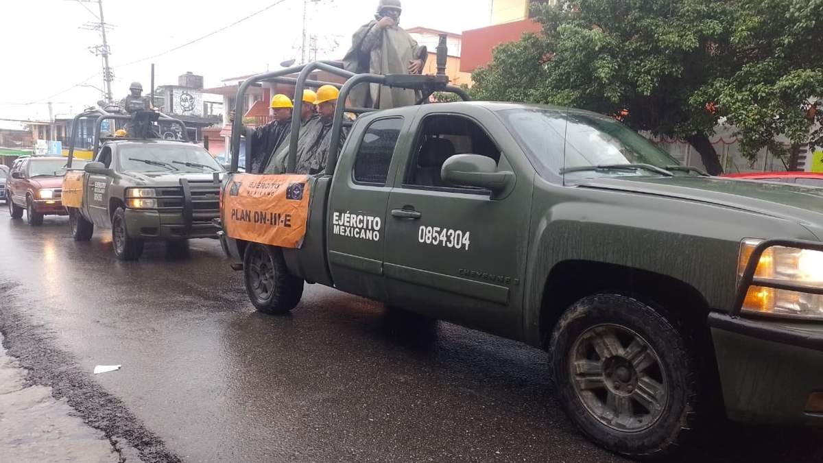 Despliegue militar en la península de Yucatán