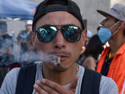 El presidente del Senado urge retirar "tianguis" de mariguana afuera del recinto