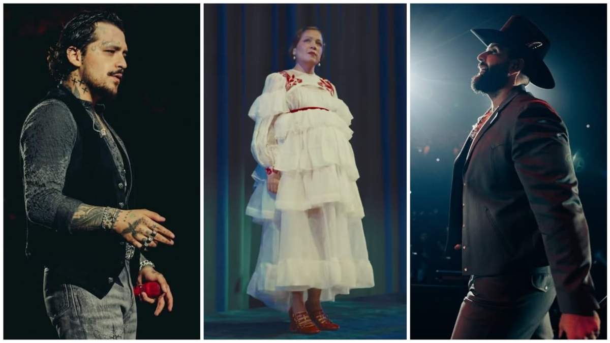 Christian Nodal, Natalia Lafourcade y Carín León