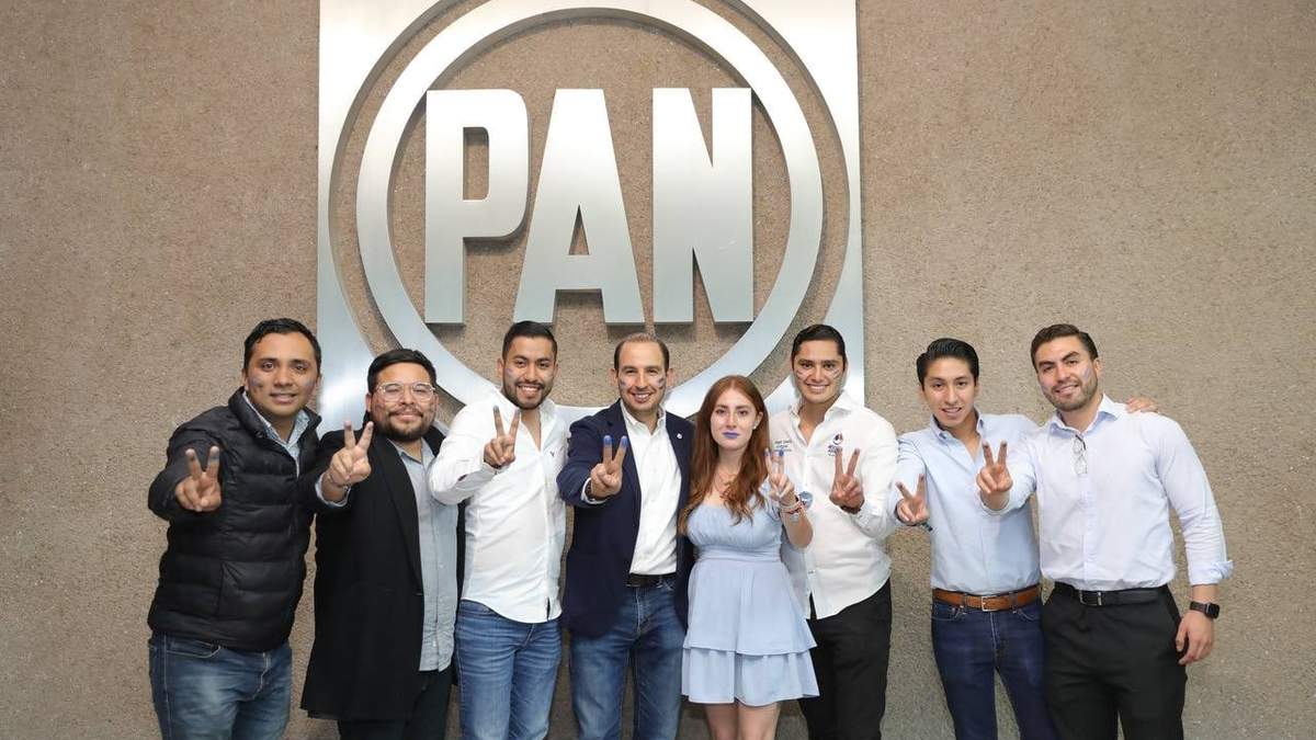 Marko Cortés, en la reunión con la estructura panista en los estados