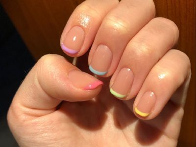 Nail Art: el diseño de manicura que hace que tus uñas cortas luzcan larguísimas sin apliques