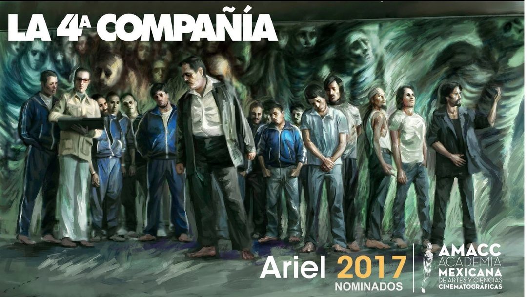 Ariel por “La 4ª, compañía”. Foto Facebook de Bertha Romero