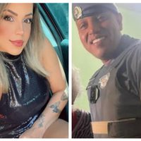 Policía militar asesina a su esposa a plena luz del día (Video)