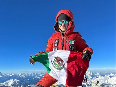 Ella es Viridiana Álvarez, la mexicana que logró escalar las 14 montañas más altas del mundo