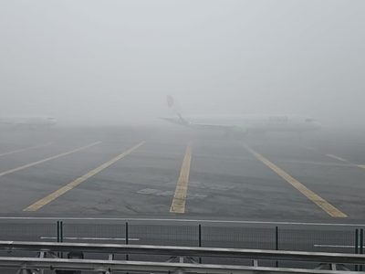 AICM suspende operaciones por neblina; frenan aterrizajes y despegues