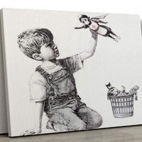 Una obra de Banksy recauda millones de dólares para los enfermos de coronavirus