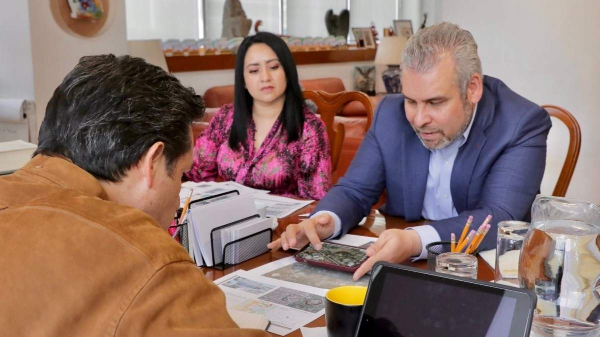 El gobernador de Michoacán, Alfredo Ramírez Bedolla