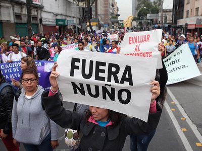 La CNTE tacha de 'farsa” acuerdos del Sindicato con Nuño