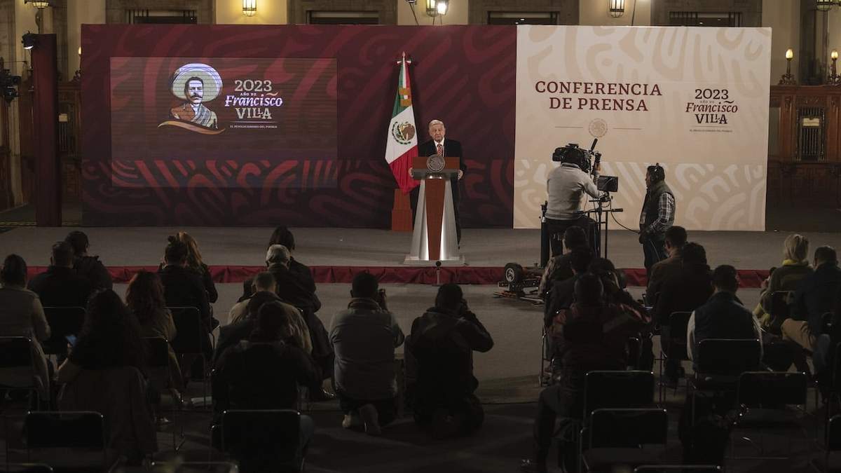 Conferencia mañanera de AMLO