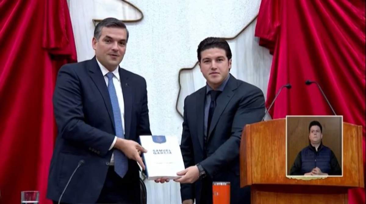 Samuel García entrega su informe