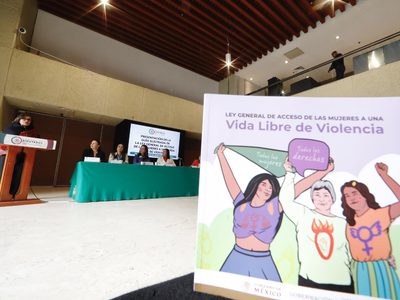 Presentan guía ilustrada de la Ley General de Acceso de las Mujeres a una Vida Libre de Violencia