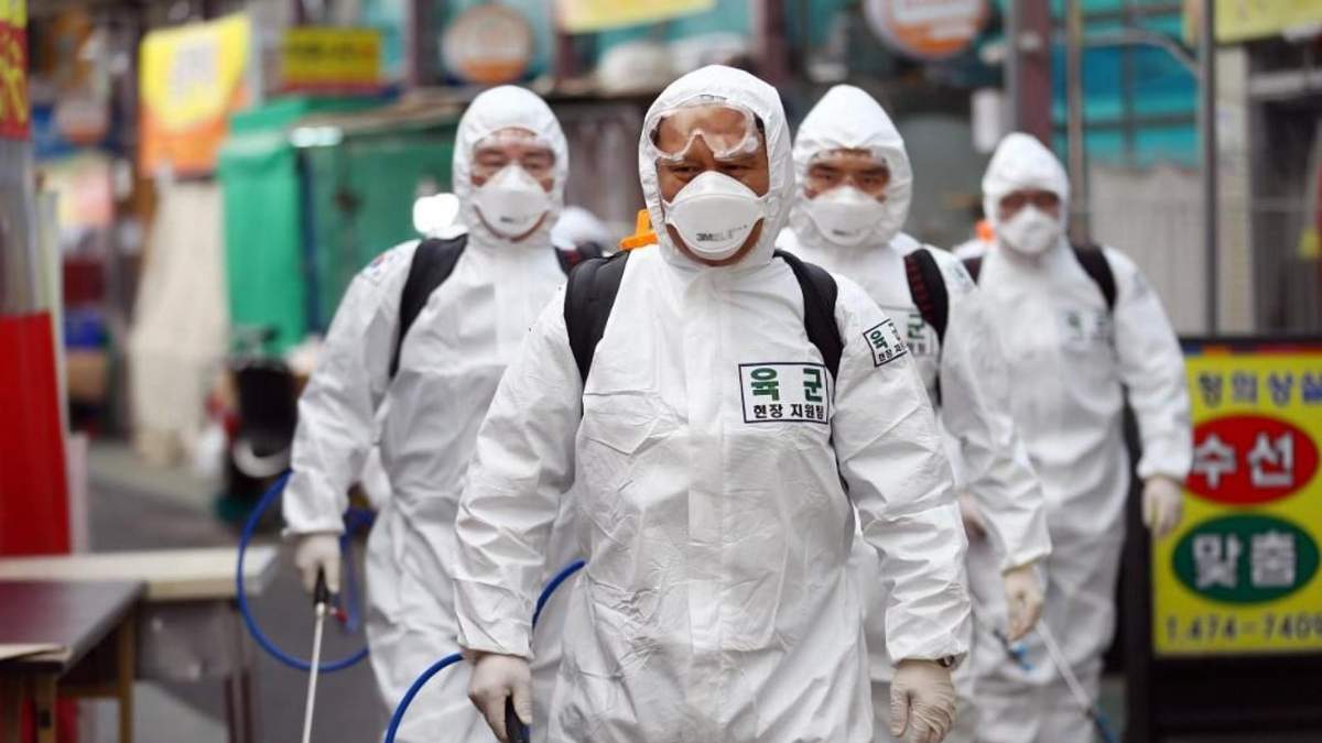 Combate al coronavirus en Corea del Sur. Fuente: (Twitter)
