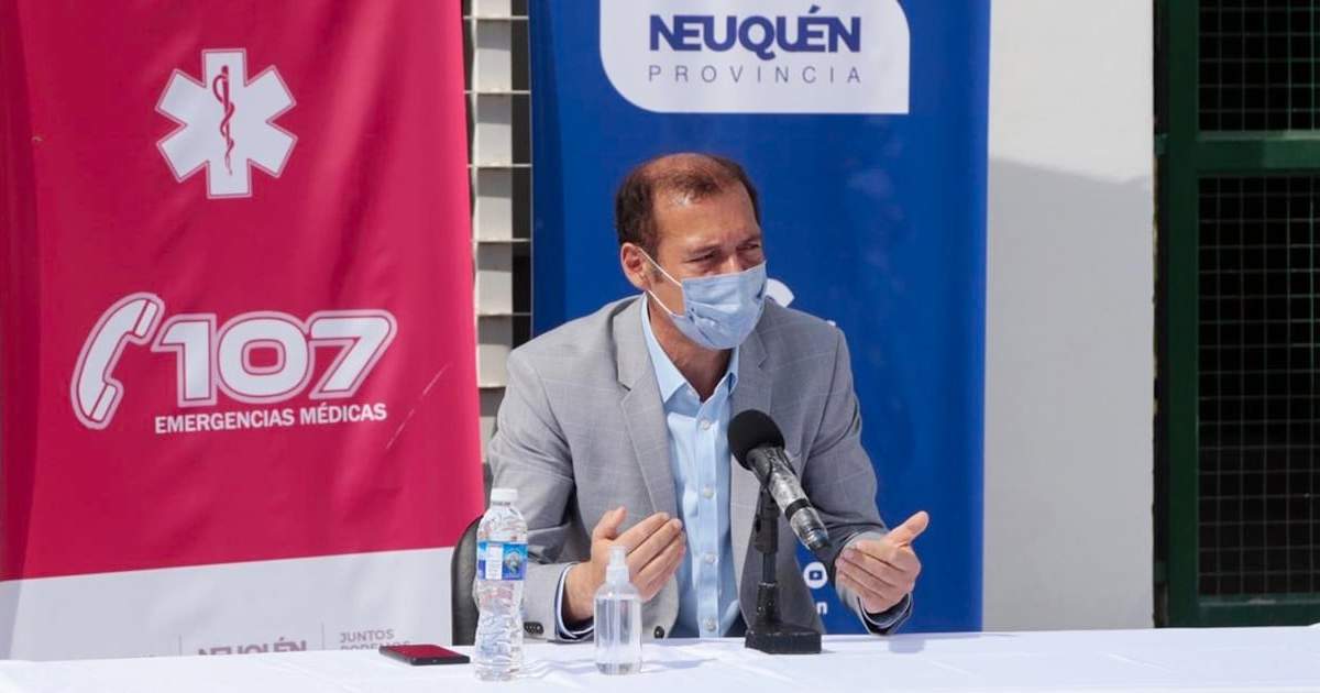 El gobernador de la Provincia de Neuquén, Omar Gutiérrez. Fuente: (Twitter)