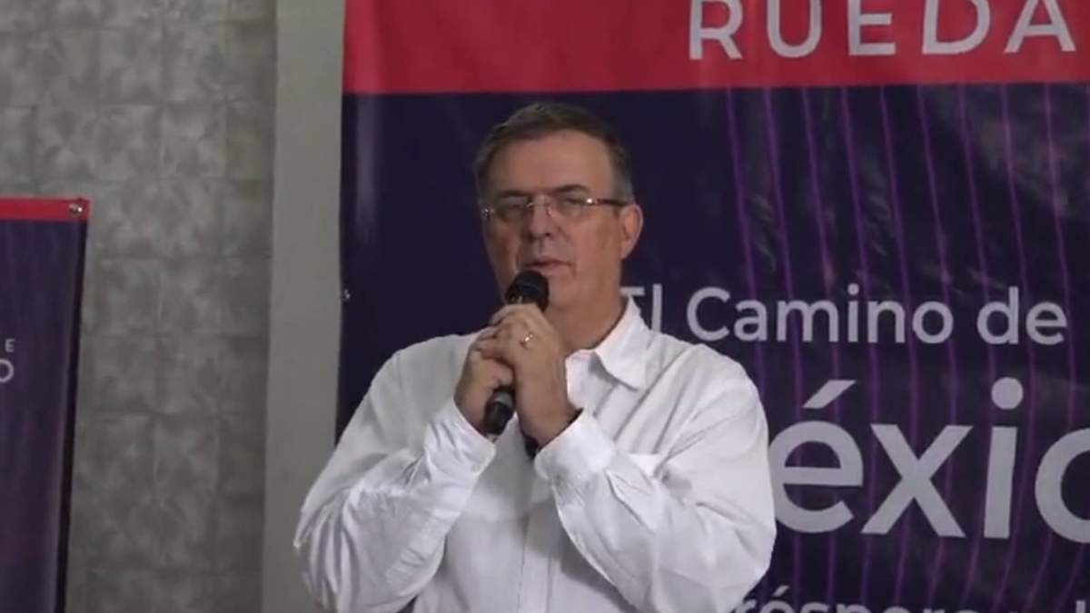 Marcelo Ebrard en Tijuana