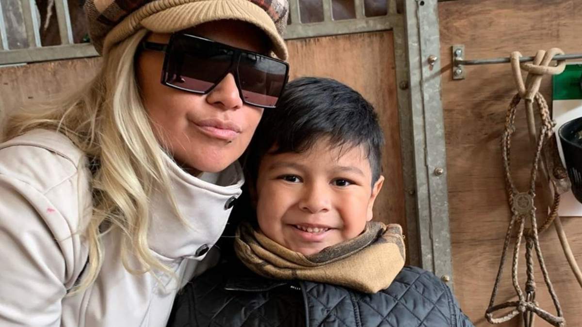 Verónica Ojeda. Diego Fernando Maradona. Fuente: (Instagram)