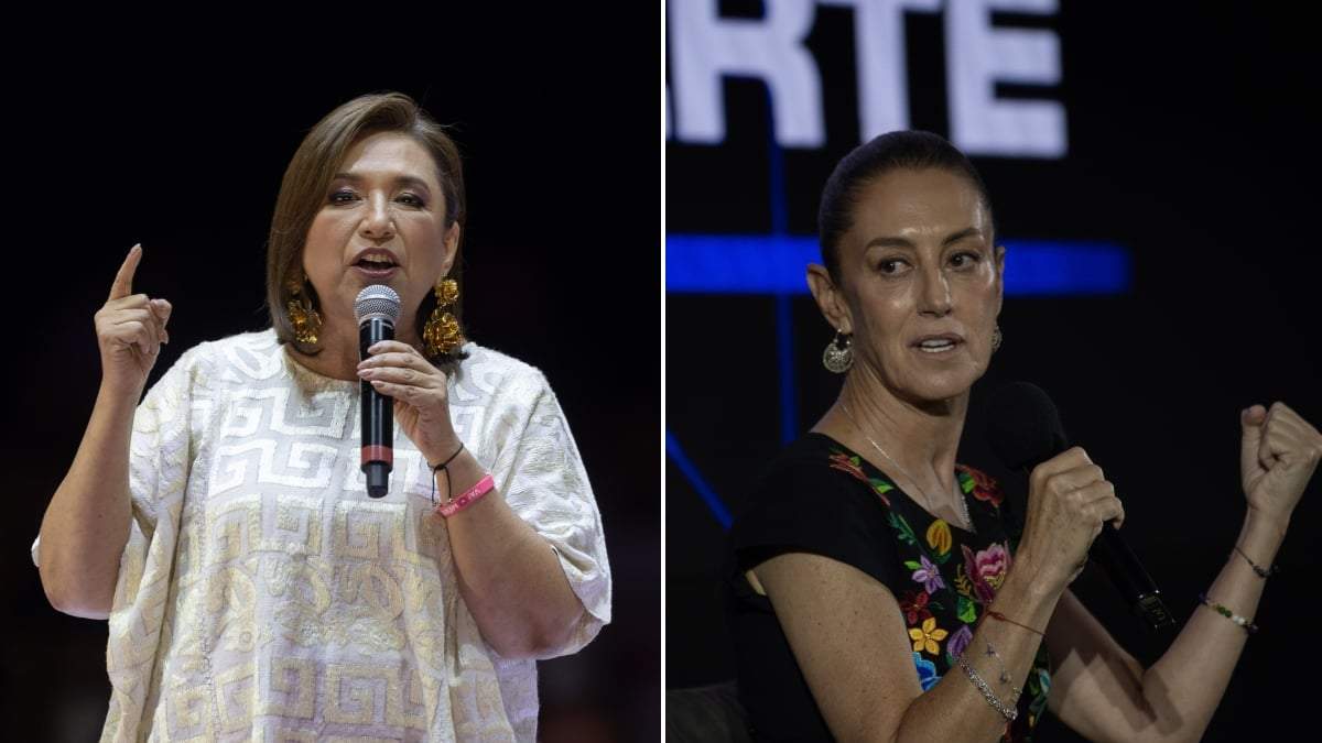 Xóchitl y Claudia. Reto de debates