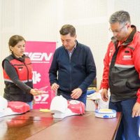 Koopmann entregó equipamiento al SIEN
