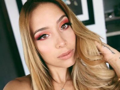 El antes y el después de Luisa Fernanda W con maquillaje. ¡Wow, qué cambio señorita!