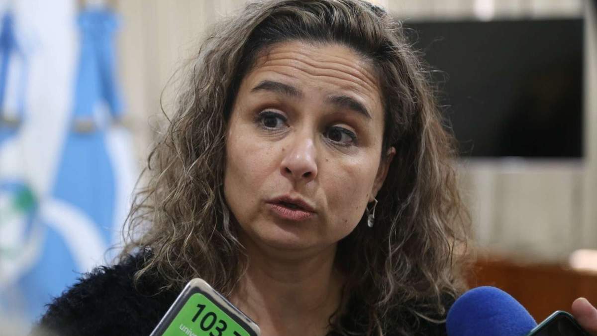 La titular de la subsecretaría de las Mujeres, Alejandra Oehrens. Fuente: (Municipalidad de Neuquén)