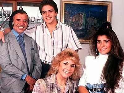 El particular estilo de Zulemita Menem en los 90 que fue replicado en la serie de su padre