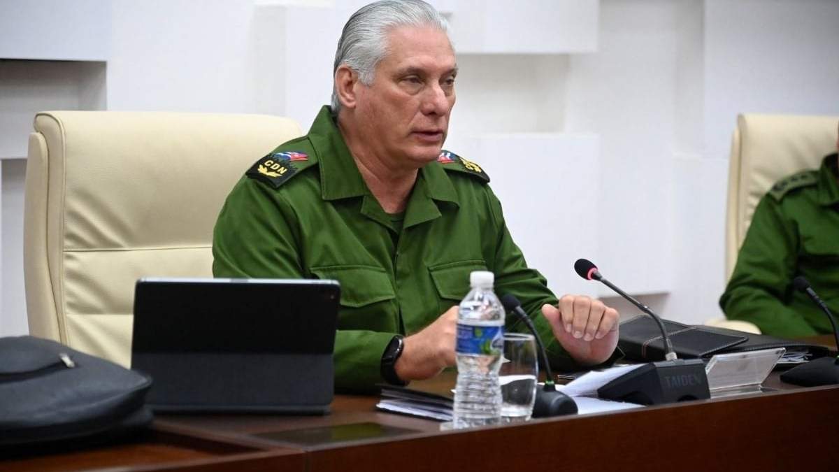 Miguel Díaz-Canel, presidente de Cuba