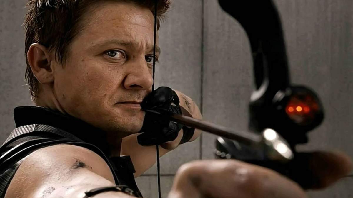Jeremy Renner en la piel de "Hawkeyer". Fuente: (Twitter)
