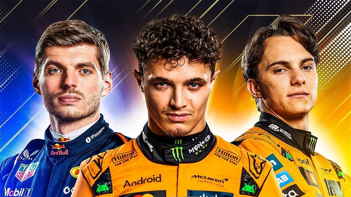 El británico Lando Norris (McLaren), el neerlandés Max Verstappen (Red Bull) y el australiano Oscar Piastri (McLaren) definirán al campeón.